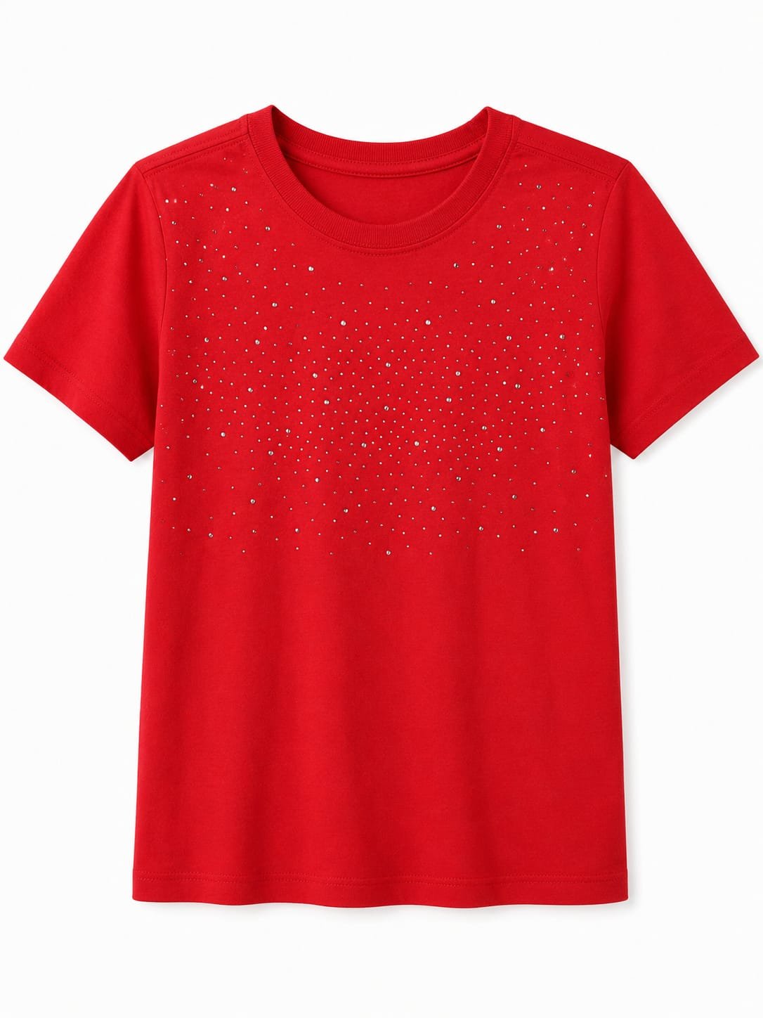 T-Shirt Com Ap/ Strass (𝙈,𝙂)
