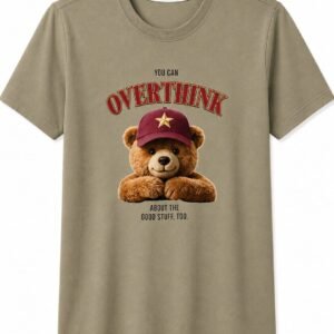 T-Shirt Estampada urso (𝗠,𝗚)