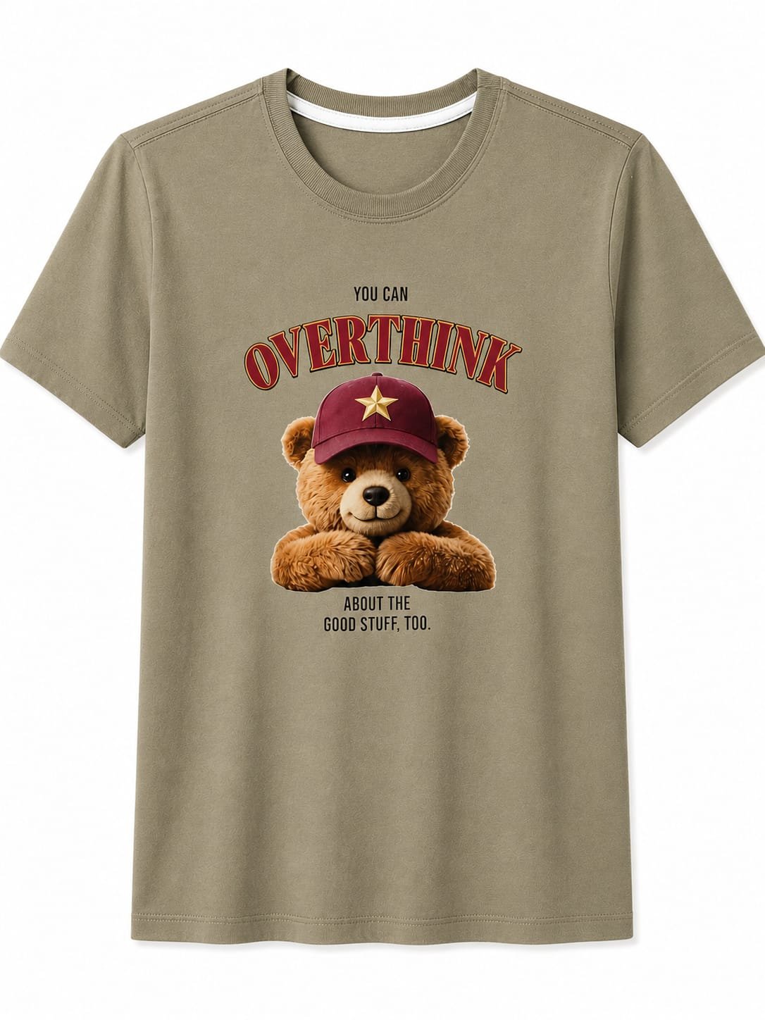 T-Shirt Estampada urso (𝗠,𝗚)
