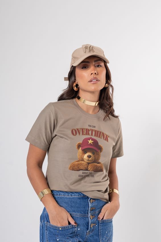 T-Shirt Estampada urso (𝗠,𝗚) - Imagem 2