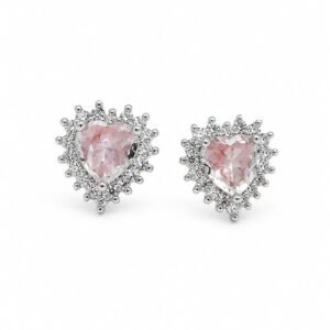 Brinco rosa claro